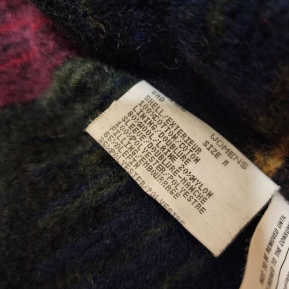 Vintage Woolrich Jacket Chore Barn Coat Aztec Wool Blanket Lined Womens Medium - Picture 4 of 13